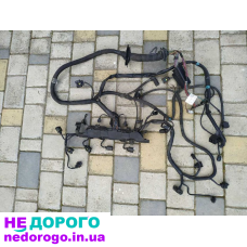 Проводка мотора Mercedes-Benz ОМ647 2.2cdi: Мотор, ОМ647, 2003, 2.2л, дизель.