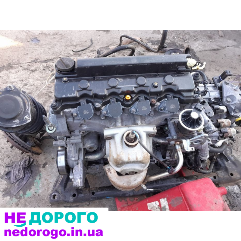 Двигун R18A2 та АКПП для Honda Civic 5D, випущено в Україні. Об'єм 1.8 літра, бензин.