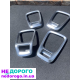 Рамка КПП Пежо 3008 5008 Хром рамка Пежо 3008 5008 Рамка куліси Пежо