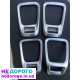 Рамка КПП Пежо 3008 5008 Хром рамка Пежо 3008 5008 Рамка куліси Пежо