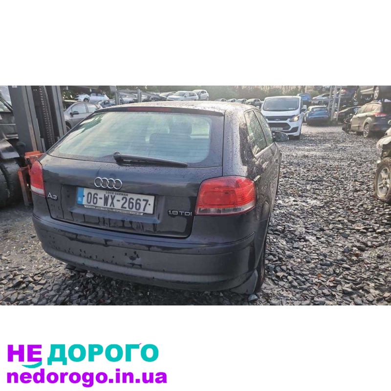 Разборка Audi A3 8P, Двигун 1.9 TDI BXE, Запчастини Audi A3, Двигун BKC, 2008 рік, 1.9 л, дизель.