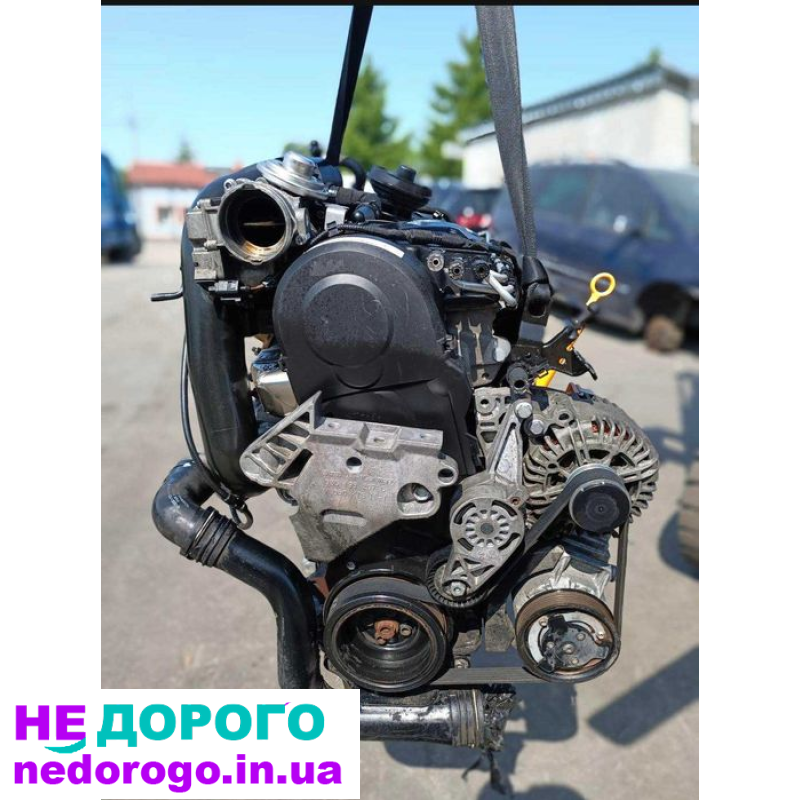 Разборка Golf V 1.9 Двигатель Octavia BXF Двигун Passat B6 Bxe Мотор