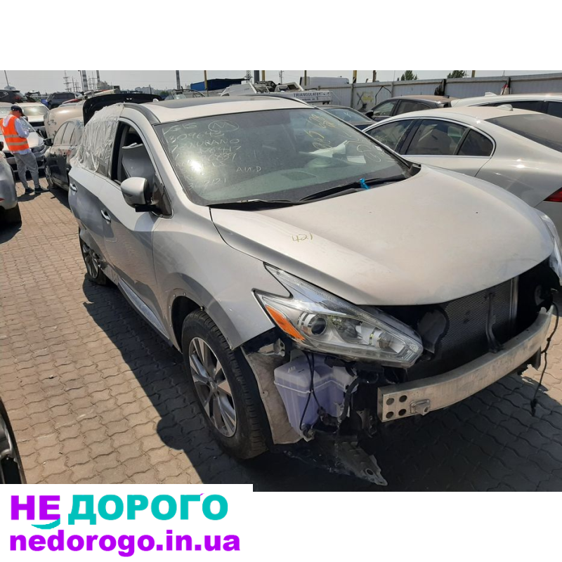 Двигун Nissan Murano Z52 2015-2018, 3.5 л, бензин. Зеркало праве.