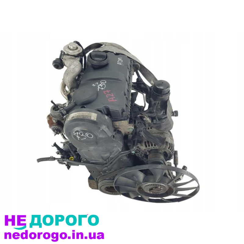 Разборка Passat B5 1.9 Двигатель Golf 4 AJM Двигун A4 B5 ATJ Мотор А6