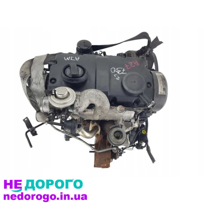 Разборка Passat B5 1.9 Двигатель Golf 4 AJM Двигун A4 B5 ATJ Мотор А6