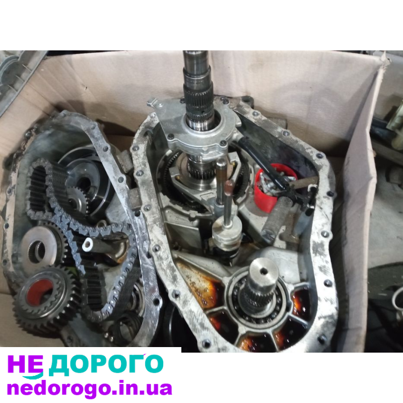 Розбір коробки Kia Sorento BL (2006-2009): двигун 2.5 л дизель, передня панель, бампер передній, фари, кришка багажника.