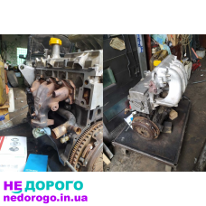 Двигун Renault K7M 720 1.6 бензин 8 кл. 1996 р.