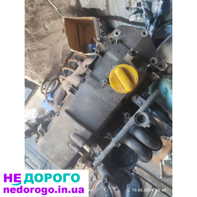 Двигун E7J для Renault Kangoo та Clio 1.4 8v, випущений в Україні. Об'єм - 1.4 л, бензин.