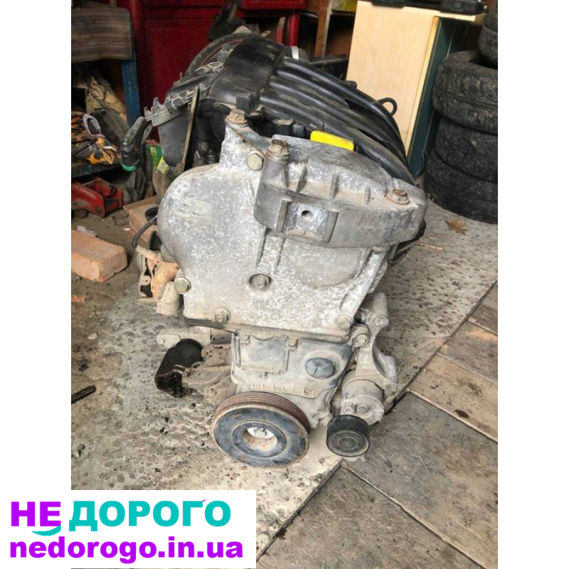 Двигун Renault Scenic 2 K4M 1.6 2003, 1.6 бензин, стартер українською.