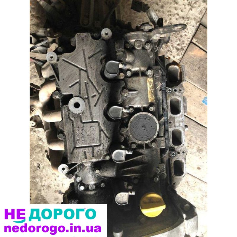 Двигун Renault Scenic 2 K4M 1.6 2003, 1.6 бензин, стартер українською.