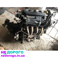 Двигун Renault Scenic 2 K4M 1.6 2003, 1.6 бензин, стартер українською.
