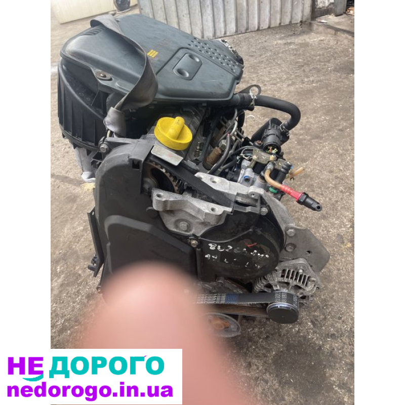 Двигун Renault Kangoo 1.9D, 1.9 л, дизель, 2000 р.