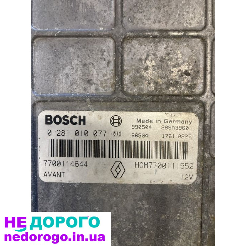 Рено Сценік 1.  Блок управління двигуном 1,9 д