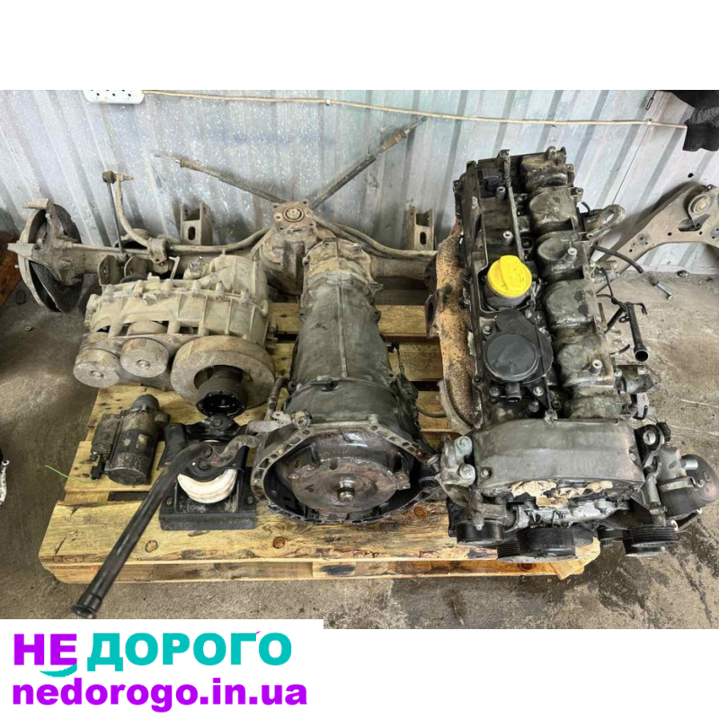 Мотор Jeep Grand Cherokee WJ 2.7crd 2003, 2.7 л дизель. Коробка передач Jeep Grand Cherokee WJ 2.7crd 2003. Роздаткова коробка Jeep Grand Cherokee WJ 2.7crd 2003.