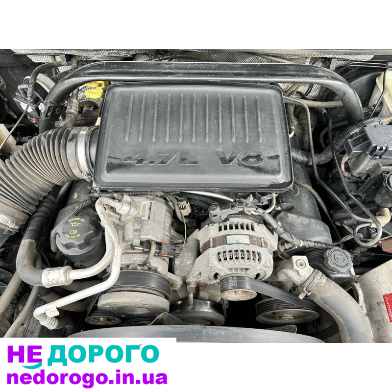 Двигун Jeep WK1 4.7 Grand Cherokee 2005/2010, 4.7 л, бензин. Міста та коробка від Jeep WK1 4.7 Grand Cherokee 2005/2010.