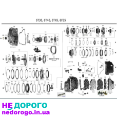 Коробка передач АКПП 6F35 для Ford Escape Fusion Edge, 2012 рік, 2.5 л, бензин.