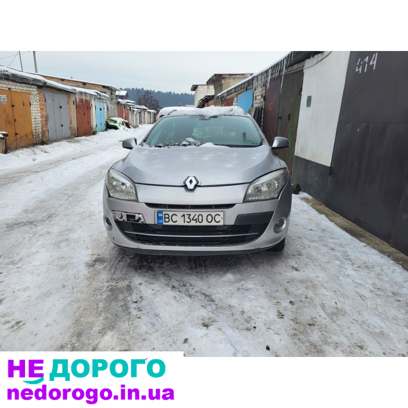 Розборка Рено Меган3  1.4 Tce) двигун, елементи кузова, власне авто