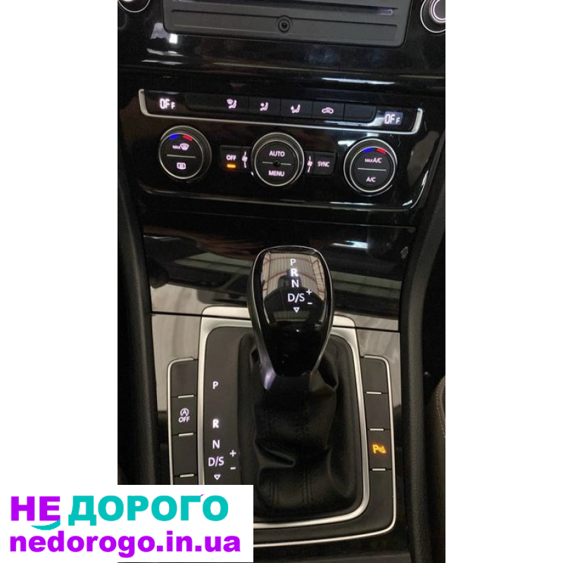 Ручка DSG Volkswagen з LED підсвіткою Skoda селектор ДСГ ричаг АКПП