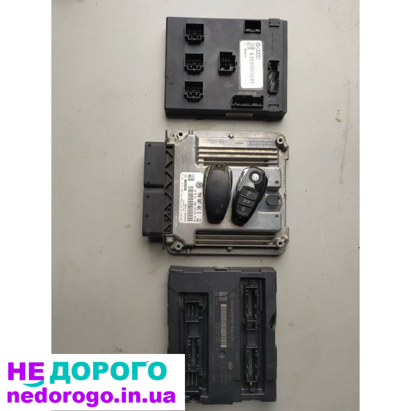 Щиток .Блок Комфорту Чіп Ключ VAG Volkswagen Touareg VW 2010-18р 3.0д.