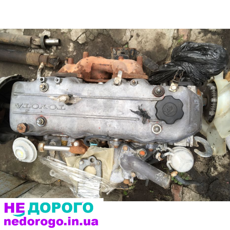 Свап комплект, 2 литра ,Двигатель/мотор 21R-U+КПП+Кардан