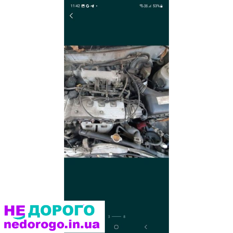 Двигун Toyota Corolla E100, 1991, 1.6 л, бензин.