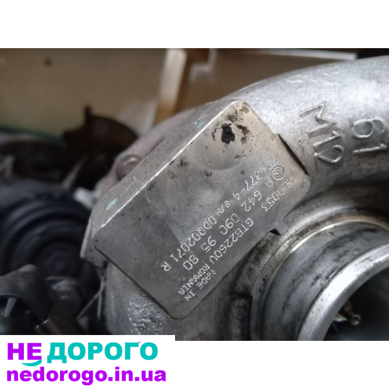 Турбіна Mercedes 3.0 дизель 642, 2010, об'єм 3.0 л, паливо - дизель. Послуги СТО для ремонту та обслуговування.