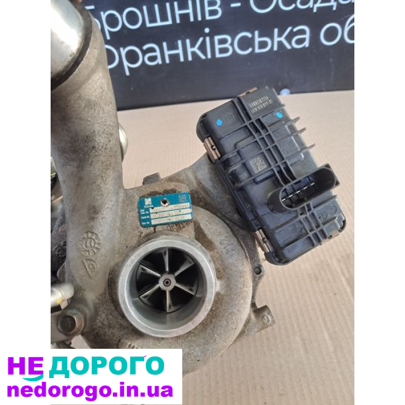 Турбіна Nissan Pathfinder Navara 2.5 DCI 2006-14, об'єм двигуна 2.5 л, дизель.
