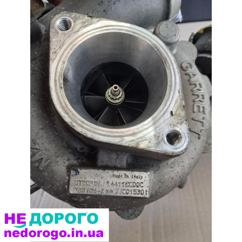 Турбіна Nissan Pathfinder Navara 2.5 DCI 2006-14, об'єм двигуна 2.5 л, дизель.