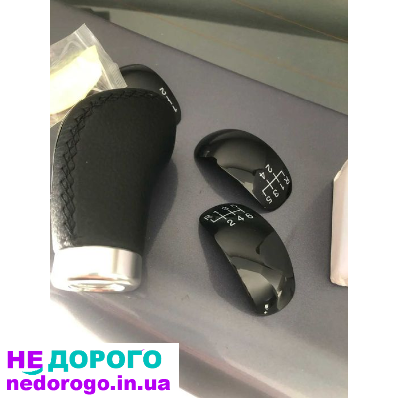 Ручка КПП 5/6 скоростей для механічної коробки універсальна, кожана. Відповідає для автомобілів різних марок і моделей.