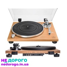Грамофон Audio-Technica AT-LPW30TK, модель 2021, привід прямий, ручка автоматична, корпус з дерева, вбудований фонокоректор.