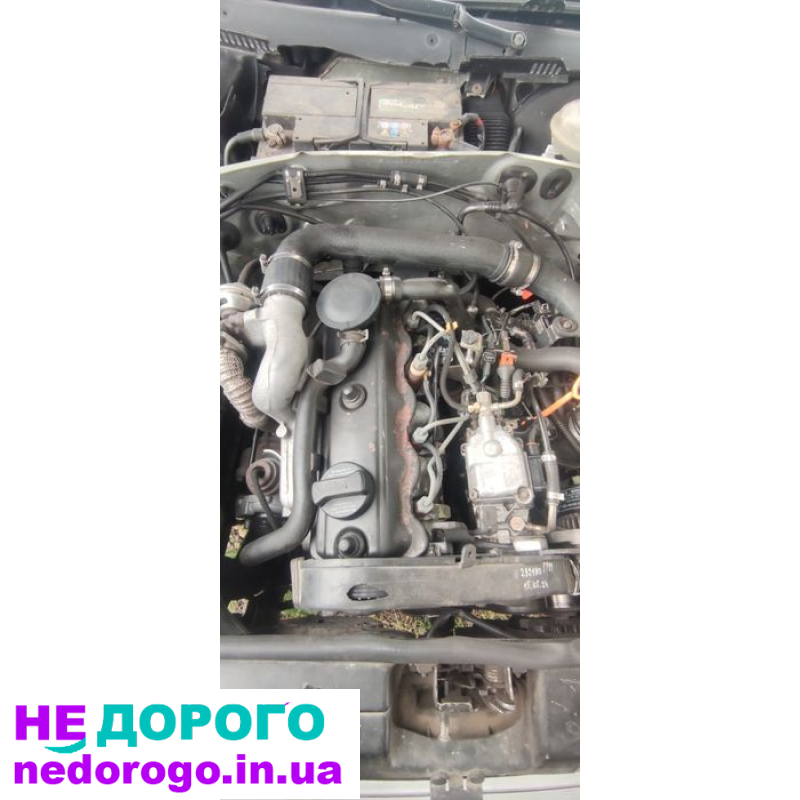 Двигун Audi A4 B5 1.9 TDI з турбо, 81 кВт, 1994-2001, дизель.