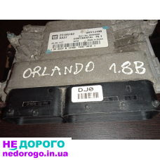 Блок управління двигуном Chevrolet Orlando Cruze 1.8, 25186182, 2011, 1.8 л, бензин.