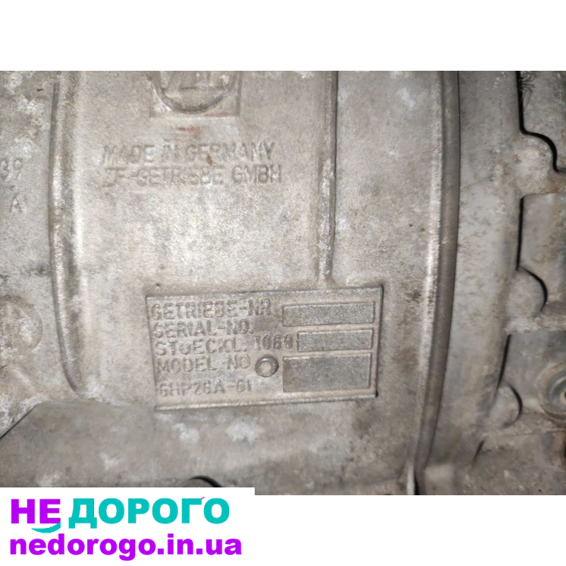 АКПП ZF 6HP26A для Bentley Continental, 2003 рік, 6-ступінчаста, бензиновий двигун об'ємом 6.0 л.