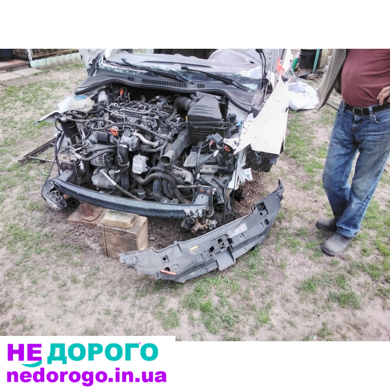 Двигун 1.6 tdi WAG в сборі з навісним для Volkswagen Golf VII, 2015 року, дизель, об'єм 1.6 л.