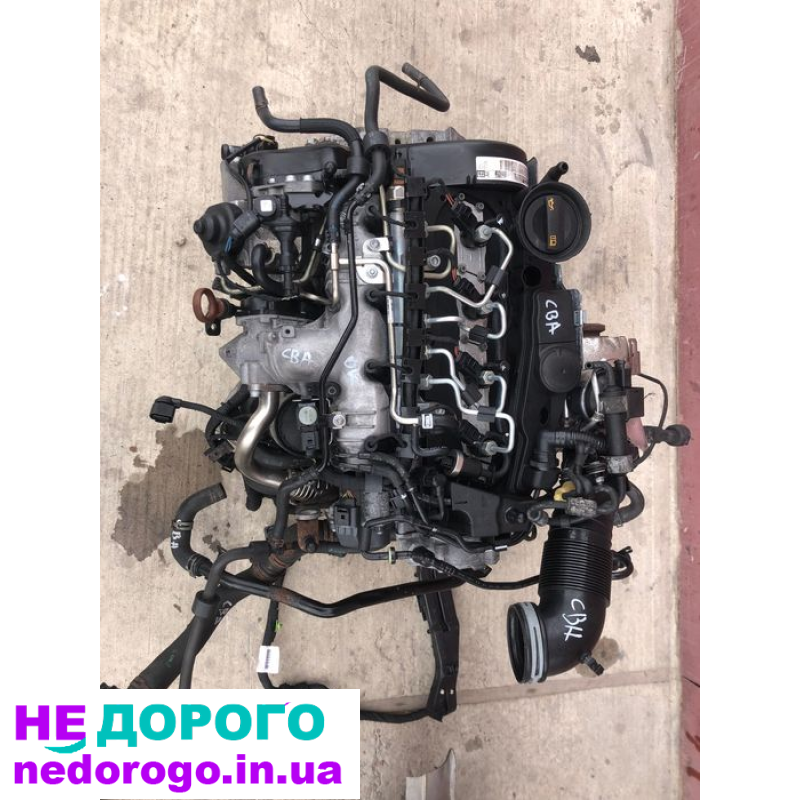 Двигун Volkswagen 2.0 TDI CBAB, 2010 рік, дизель, 2.0 л.