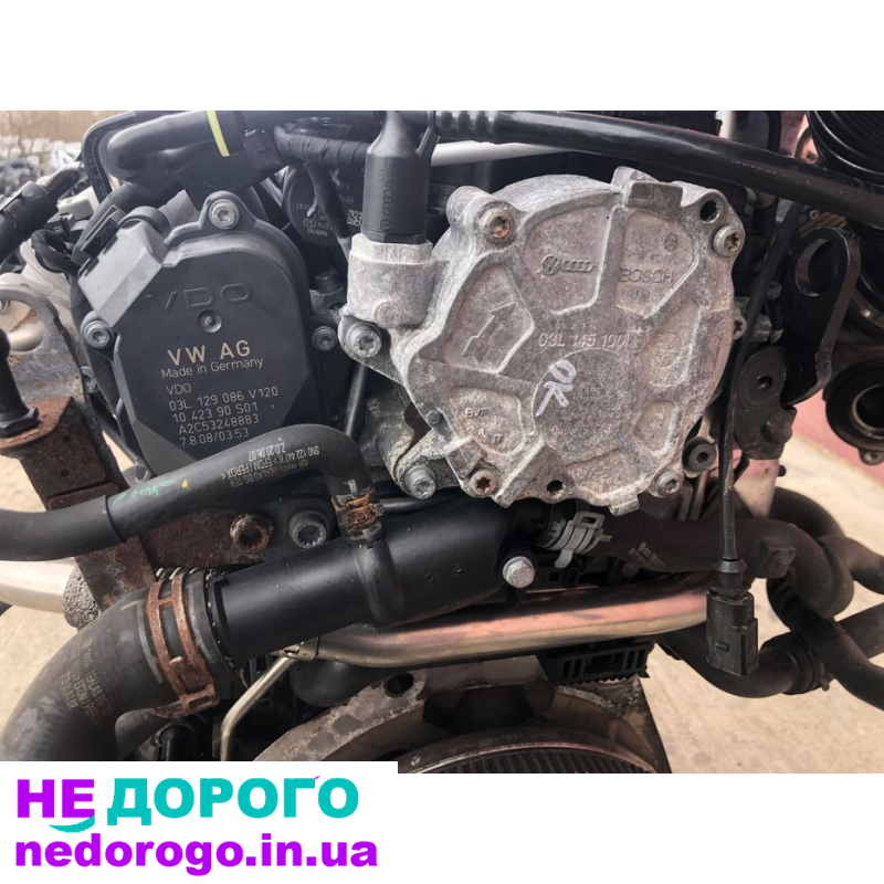 Двигун Volkswagen 2.0 TDI CBAB, 2010 рік, дизель, 2.0 л.