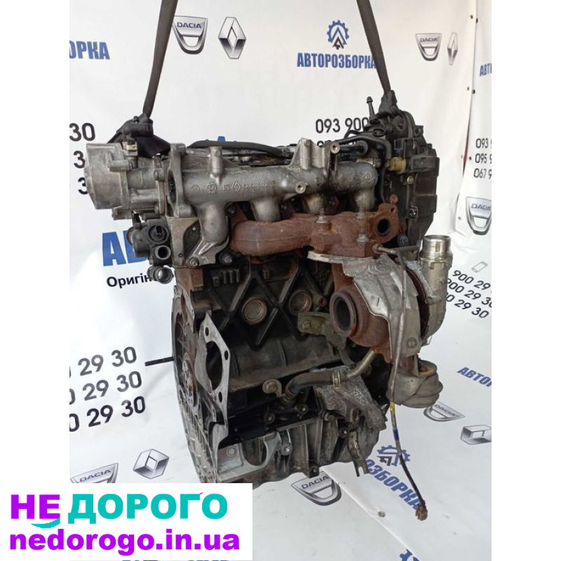 Двигун F9Q 870 для RENAULT MEGANE 3 SCENIC 3, 1,9DCI, 2008, дизель, 1,9 л.