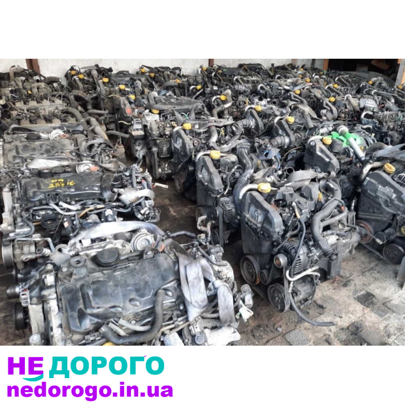 Двигун Renault K9K 1.5 dci Euro 3,4,5, Nissan F9Q F9K 1.9 dci Euro 3,4,5.