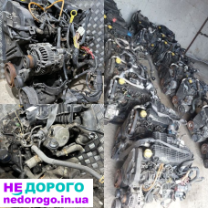 Двигун Renault Nissan Dacia 1.5 dci K9K Euro 3, стартер ззаду, випущений у 2000-х роках, об'єм 1.5 л, дизельне паливо.