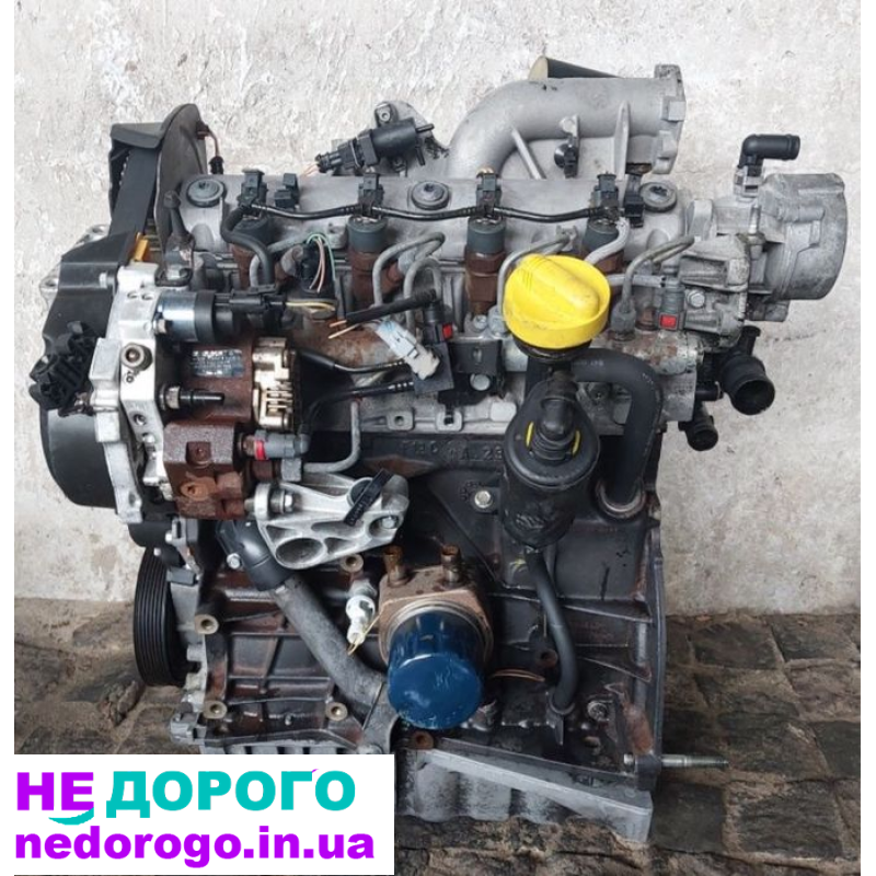 Двигун Renault Nissan Opel F9K F9Q F9 F9A, 1.9 dci, дизель, 2000-2010 рр.