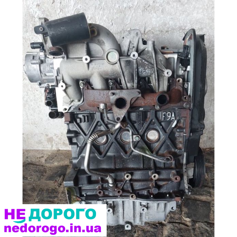 Двигун Renault Nissan Opel F9K F9Q F9 F9A, 1.9 dci, дизель, 2000-2010 рр.