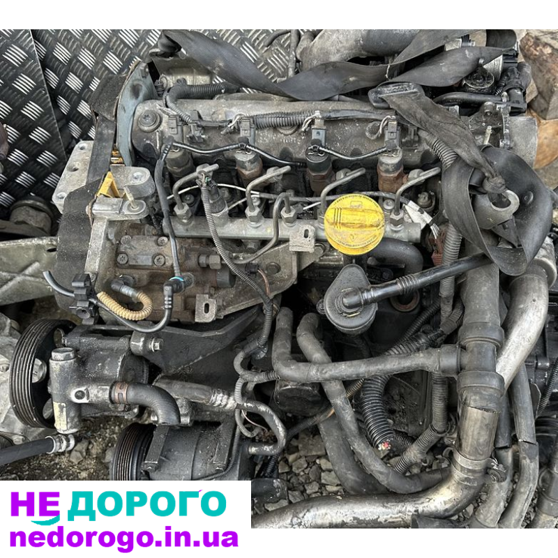 Двигун Renault Nissan Opel F9Q F9K 1.9 dci, 2005, дизель.