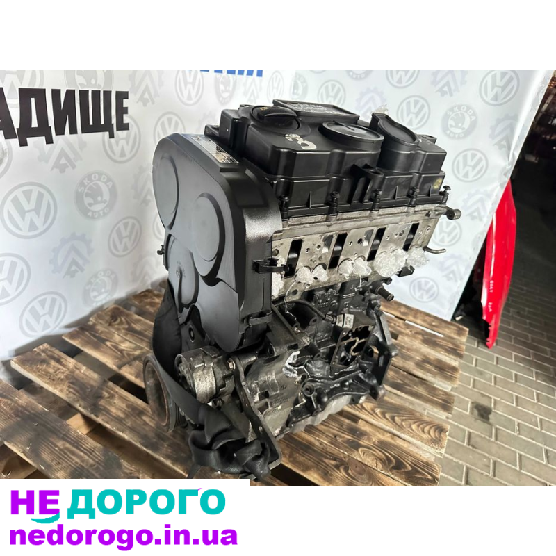 Двигун 2.0 BMR для VW Passat B6, 125кв, 170лс, дизель, 2005 р.