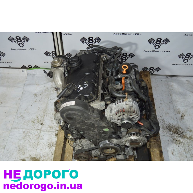Двигун 1,9tdi ATD/ASZ/AXR для Skoda/Volkswagen/Seat, 2000-2006, дизель, 1.9 л.
