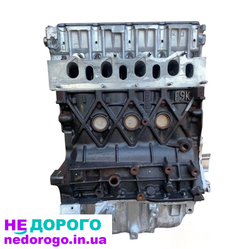 Двигун F9K 1.9 для Renault, Opel, Nissan. Випущений у 2009 році. Об'єм - 1.9 літра. Працює на дизельному паливі.