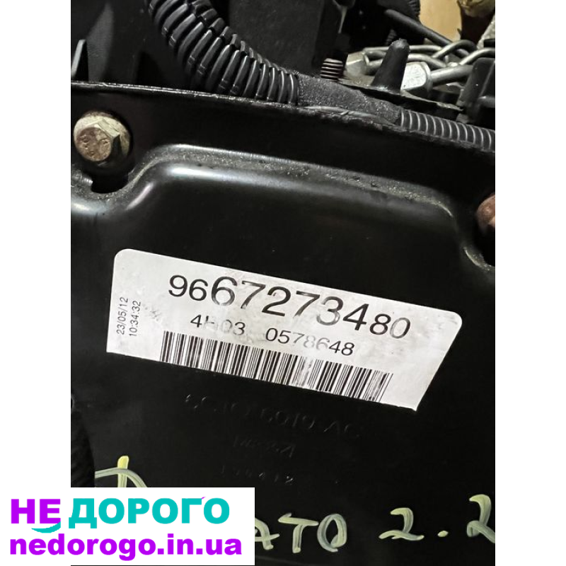 Двигун Фіат Дукато 2.2 євро 5, 2014 рік, об'єм 2.2 л, дизель.