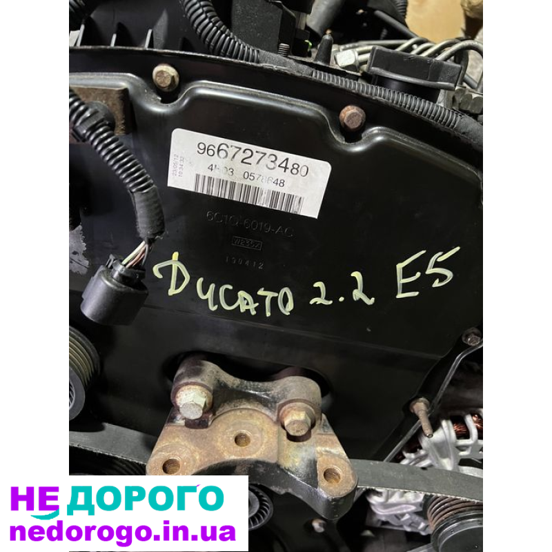 Двигун Фіат Дукато 2.2 євро 5, 2014 рік, об'єм 2.2 л, дизель.