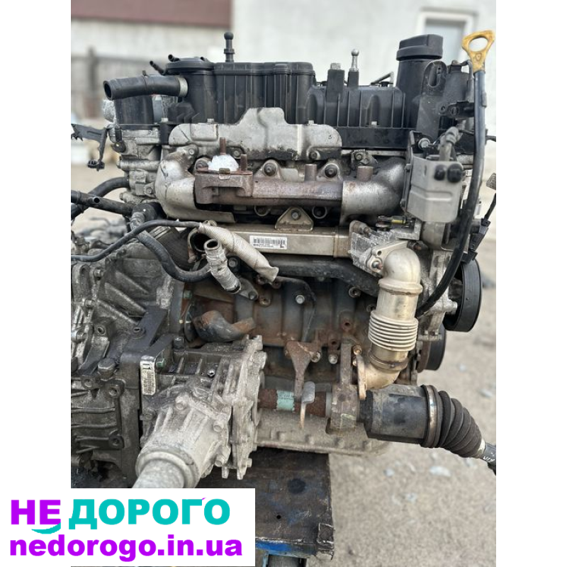 Двигун D4HB 2.2 л дизель, КПП, Kia Sorento XM, Hyundai Santa Fe, рестайл, українською.
