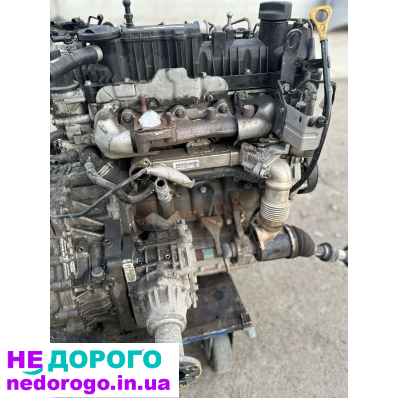 Двигун D4HB 2.2 л дизель, КПП, Kia Sorento XM, Hyundai Santa Fe, рестайл, українською.