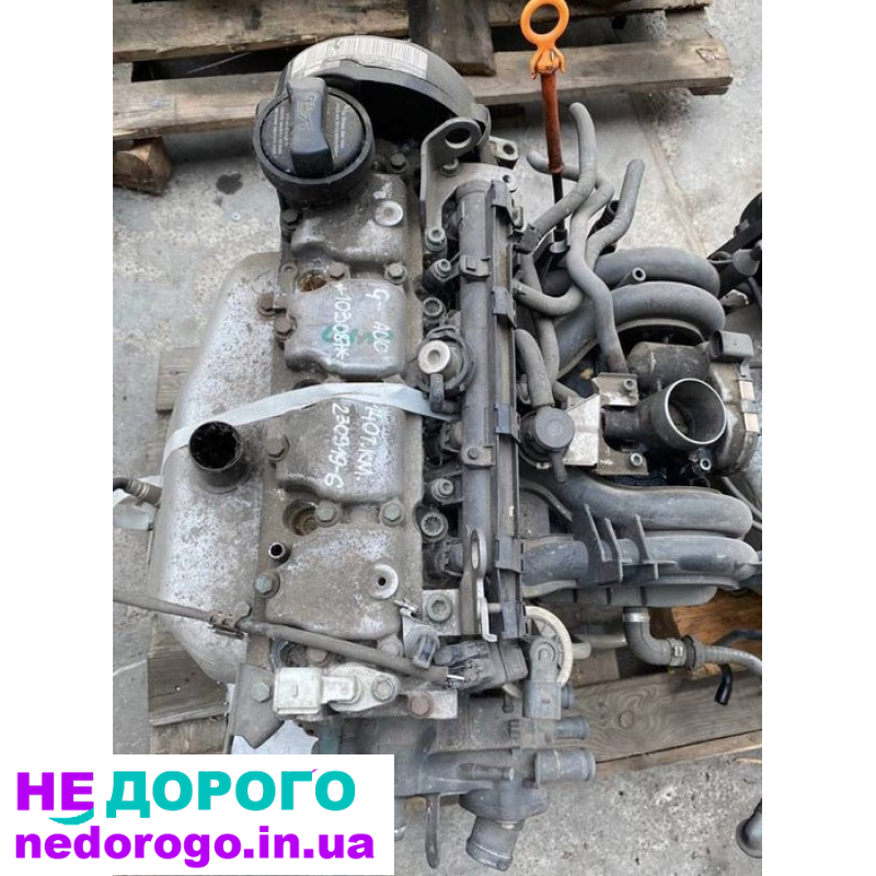 Двигун мотор AUC 1.0 37кВт для VW Polo 3, Lupo, Seat Ibiza, Cordoba. Об'єм 1.0 л, бензин, виробництво Україна.